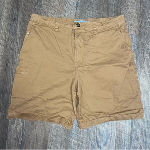 Mens 36 Tackle & Tides 98% Cotton Khaki Shorts